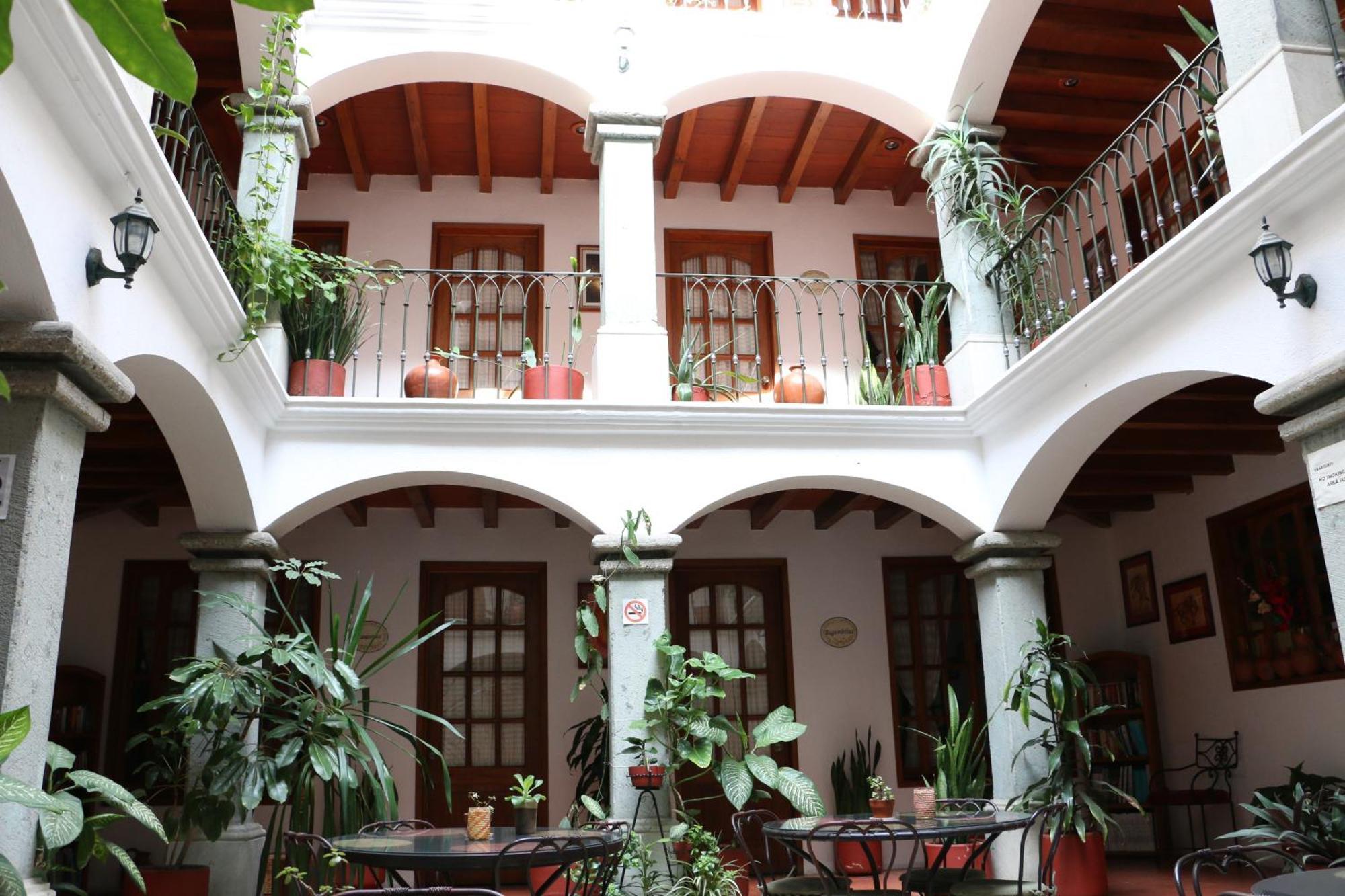 Hotel Casa De La Tia Tere Oaxaca Bagian luar foto