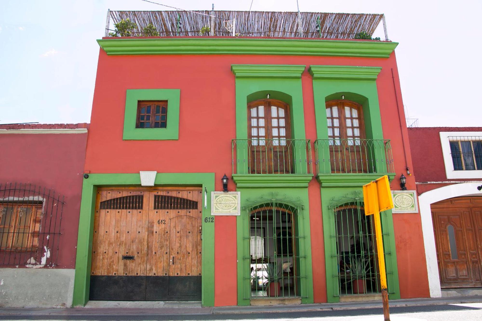 Hotel Casa De La Tia Tere Oaxaca Bagian luar foto